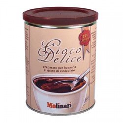 Горячий шоколад Molinari Cioco Delice Металлическая банка (1 кг)
