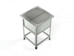 ВАННА МОЕЧНАЯ GPSTEEL СТАНДАРТ ВМ-1 500/500/850 С (ВМ-1/400)