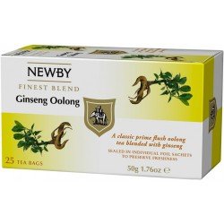 Чай улунский Newby Ginseng Oolong / Женьшеневый Улонг Пакетики для чашек (25 шт.)