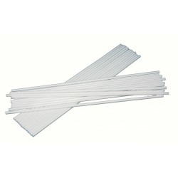 Палочки пластиковые для сахарной ваты, L=370мм, D=5мм (белые)